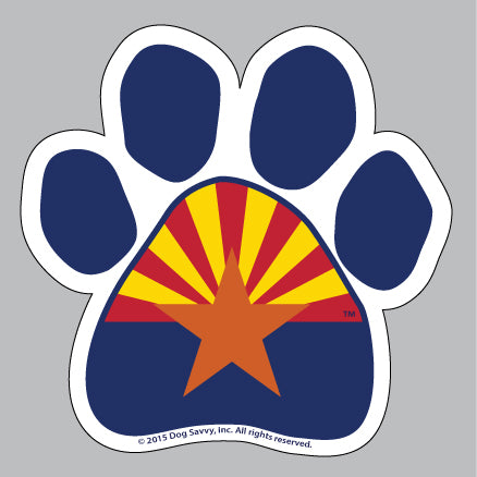 AZ Paw Decal