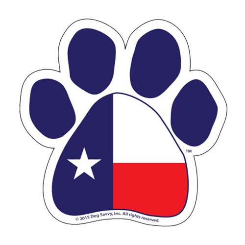 TX Paw Magnet