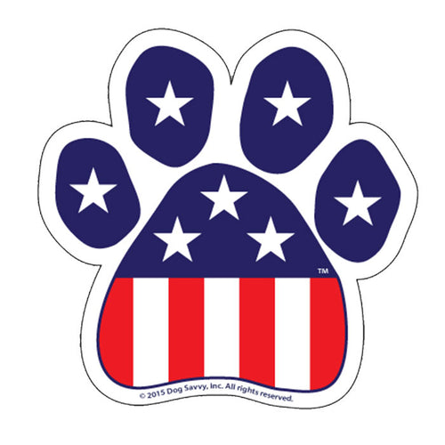 USA Paw Magnet