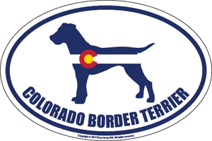 Colorado Breed Sticker Border Terrier