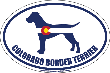 Colorado Breed Sticker Border Terrier