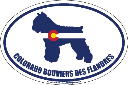 Colorado Breed Sticker Bouvier