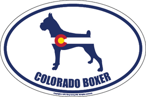 Colorado Breed Sticker Boxer
