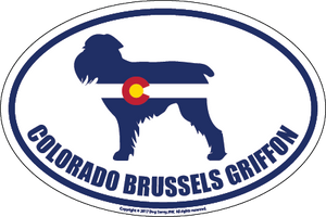 Colorado Breed Sticker Brussles Griffon