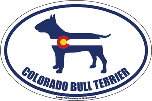 Colorado Breed Sticker Bull Terrier