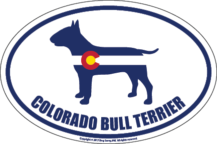Colorado Breed Sticker Bull Terrier