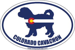 Colorado Breed Sticker Cavaschon