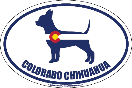 Colorado Breed Sticker Chihuahua