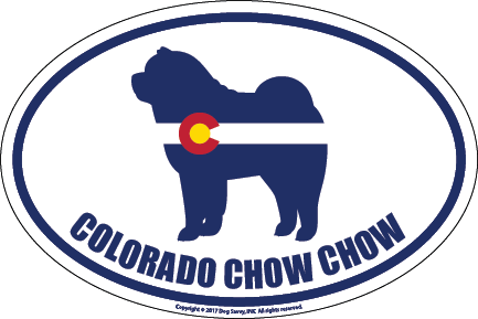 Colorado Breed Sticker Chow Chow