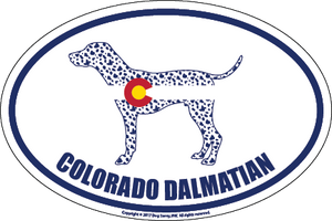 Colorado Breed Sticker Dalmatian