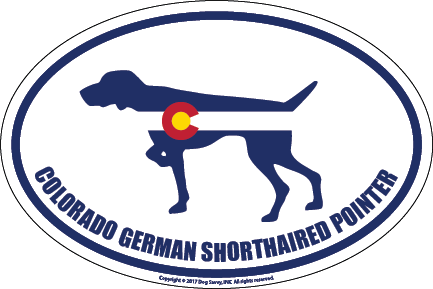 Colorado Breed Sticker German Shorthaired Pointer
