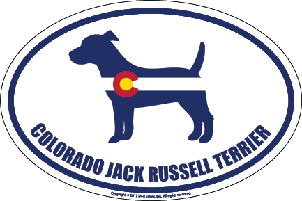 Colorado Breed Sticker Jack Russell Terrier