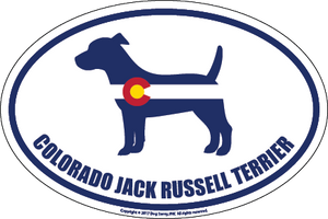 Colorado Breed Sticker Jack Russell Terrier