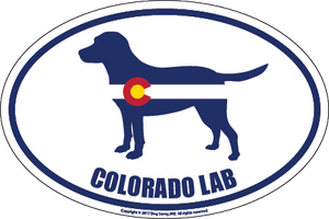 Colorado Breed Sticker Lab