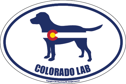 Colorado Breed Sticker Lab
