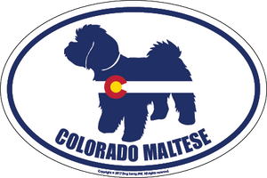 Colorado Breed Sticker Maltese