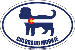 Colorado Breed Sticker Morkie