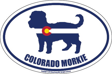 Colorado Breed Sticker Morkie