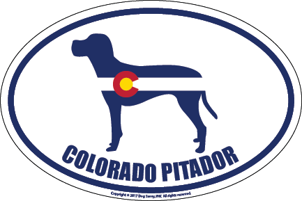 Colorado Breed Sticker Pitador