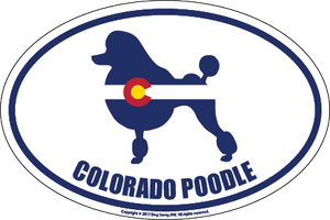 Colorado Breed Sticker Poodle