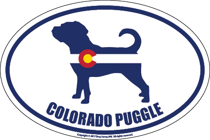 Colorado Breed Sticker Puggle