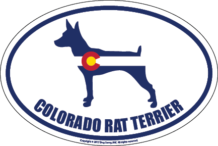 Colorado Breed Sticker Rat Terrier