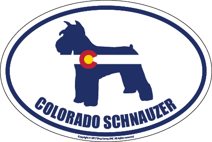 Colorado Breed Sticker Schnauzer