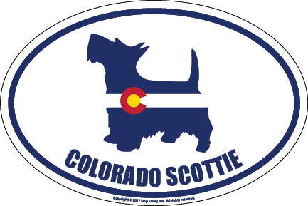 Colorado Breed Sticker Scottie