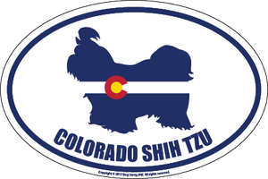 Colorado Breed Sticker Shih Tzu