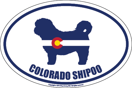 Colorado Breed Sticker Shipoo
