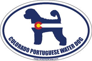 Colorado Breed Sticker Portuguese Water Dog