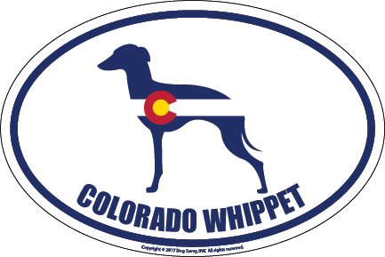 Colorado Breed Sticker Whippet