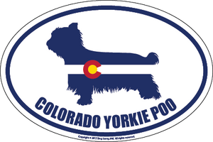 Colorado Breed Sticker Yorkie Poo